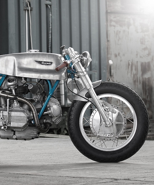 the ducati imola custom café racer by sabotage cycles