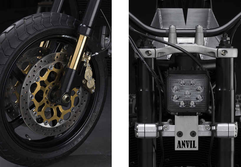 ducati monster S4R warthog mille custom motorcycle by anvil motociclette