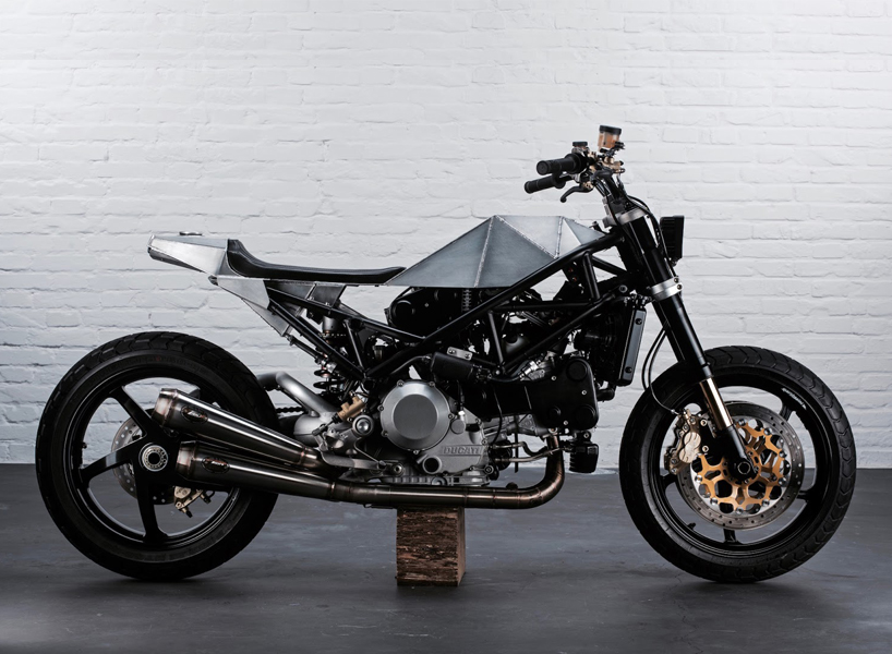 ducati monster S4R warthog mille custom motorcycle by anvil motociclette