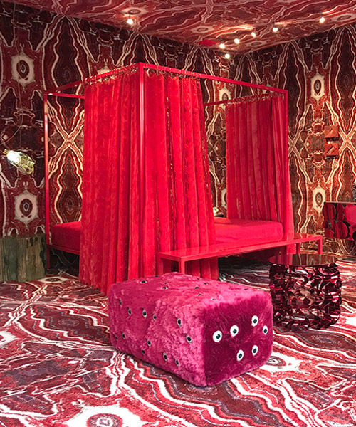 maurizio galante & tal lancman's bedroom for AD intérieurs arouses a surreal dreamscape