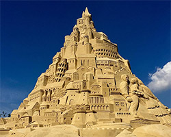 large sand castle molds