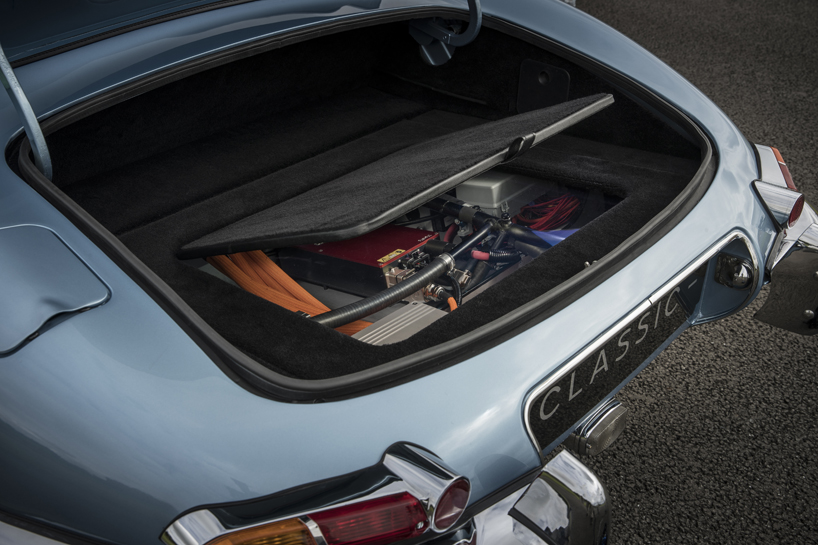 the jaguar e-type zero electric automobile is an icon reborn