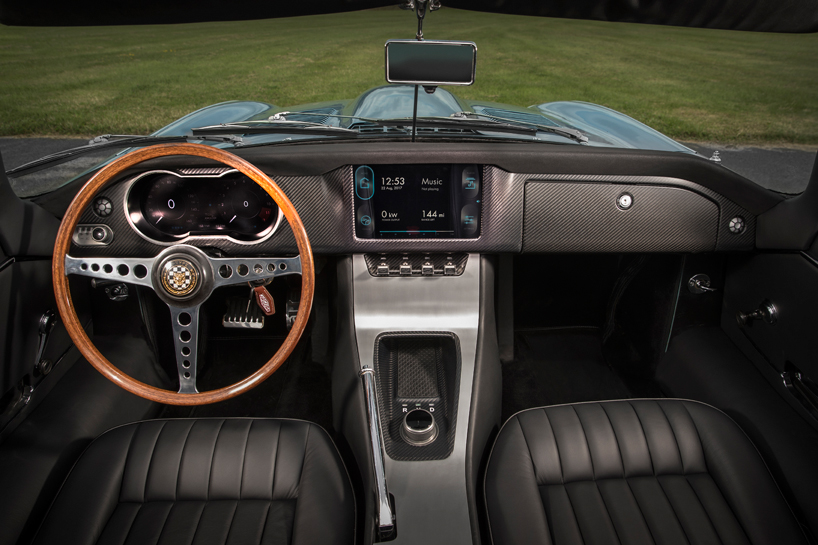 the jaguar e-type zero electric automobile is an icon reborn