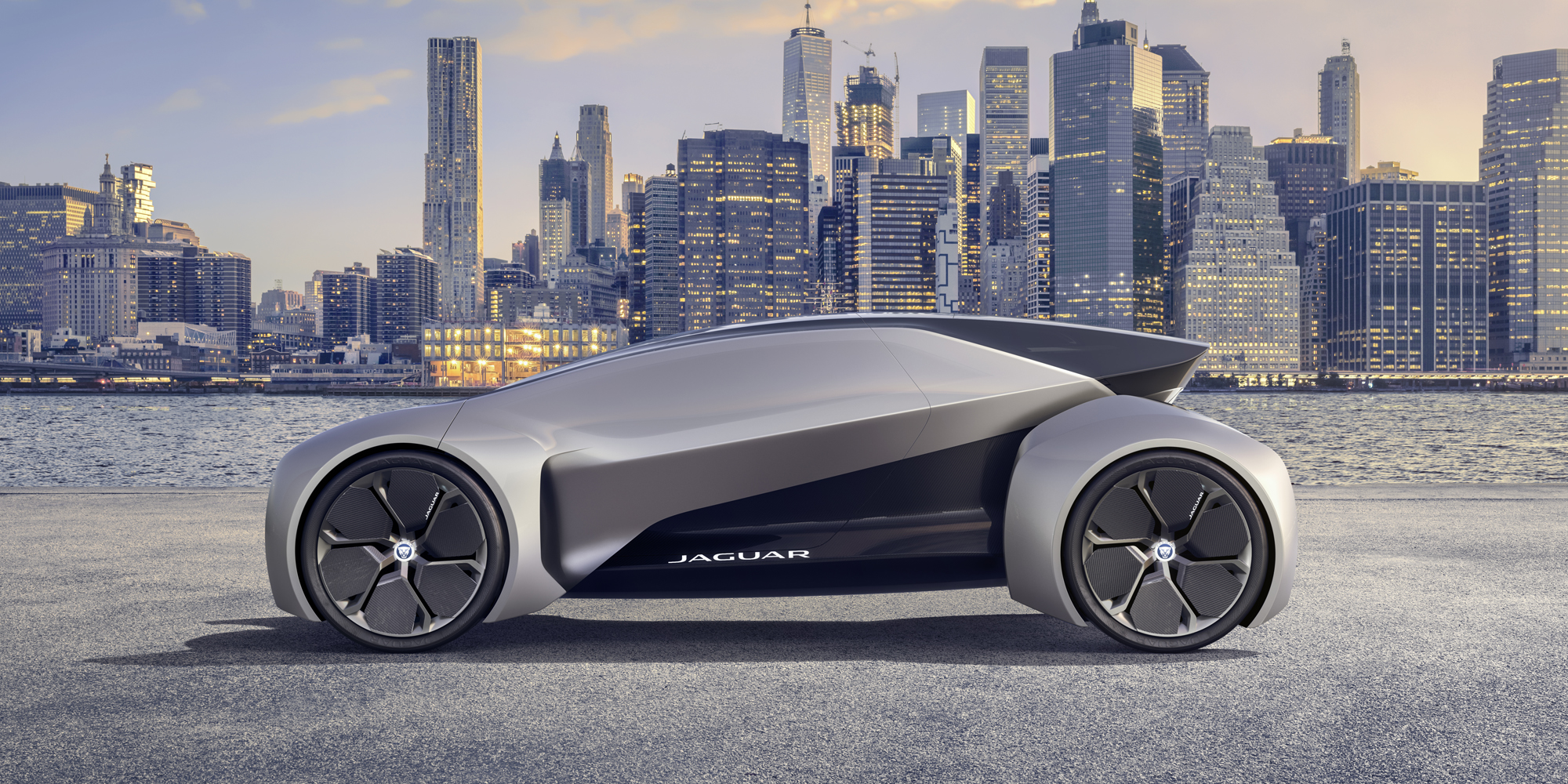 jaguar's future-type electric, self-driving concept can be summoned on ...