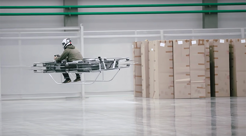 kalashnikov concern electric flying car designboom