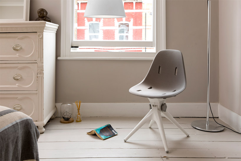 pentatonic recycles smartphones, bottles and food into modular furniture