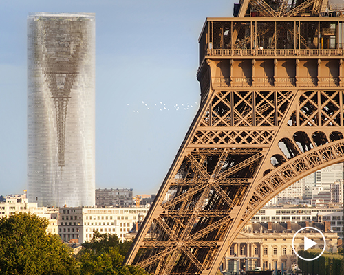 MAD architects proposes to transform paris' tour montparnasse into a city-scale mirror