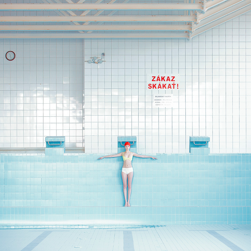 maria svarbova's swimming pool series freezes time in etherial 