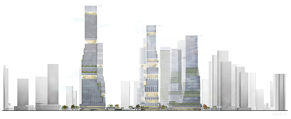 mecanoo shenzhen north station