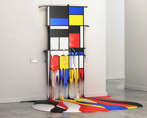 alper dostal melts masterpieces to imagine art without air conditioning