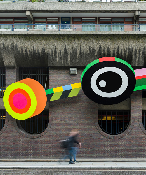 morag myerscough and luke morgan bring 'joy and peace' to london with colorful installations