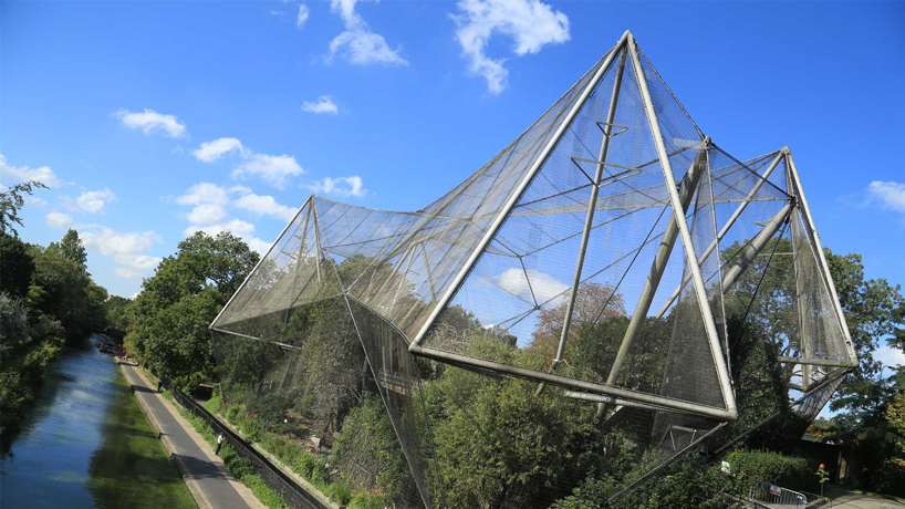 foster partners snowdon aviary