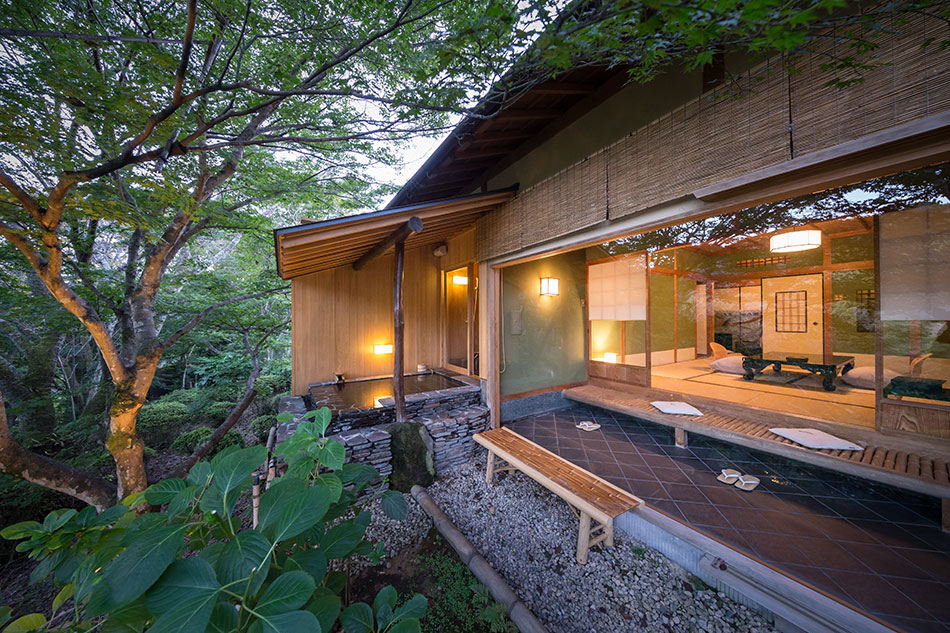 serenity in saga: onyado chikurintei inn blends nature + architecture ...