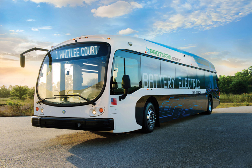 proterra catalyst E2 max electric bus sets world record + drives 1101.2 miles on a single-charge