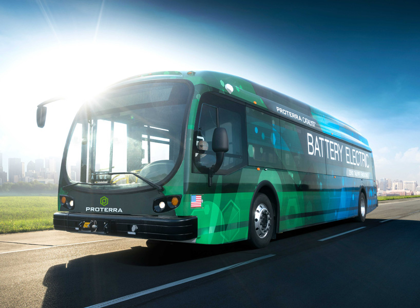 proterra catalyst E2 max electric bus sets world record + drives 1101.2 miles on a single-charge