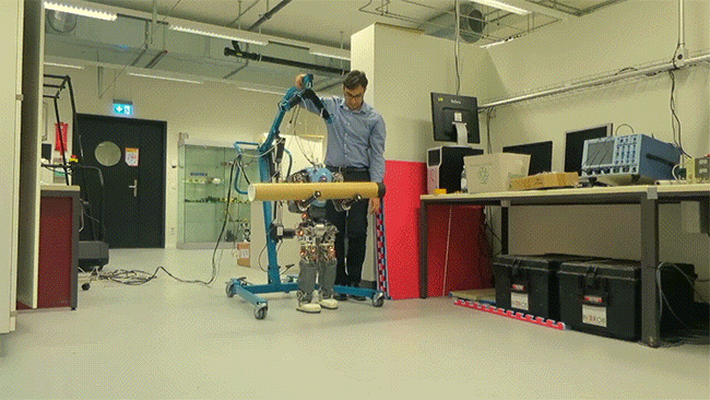 EPFL and ADVR engineers develop robots that walk naturally, like humans