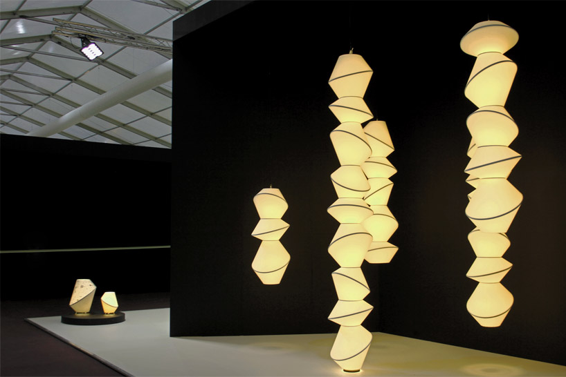 shadevolume stacks rotating and colorful totems of light across london