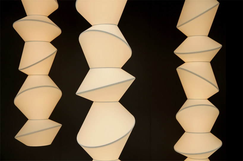 shadevolume stacks rotating and colorful totems of light across london