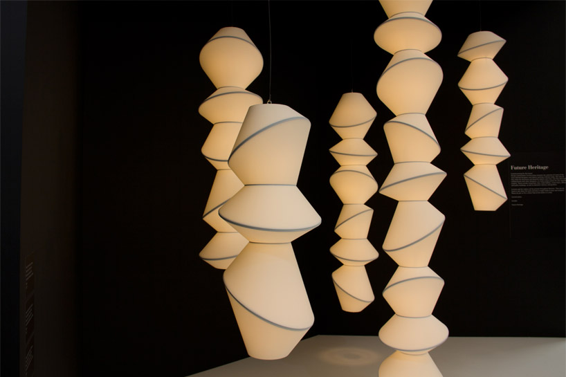 shadevolume stacks rotating and colorful totems of light across london