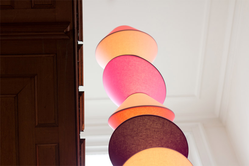 shadevolume stacks rotating and colorful totems of light across london