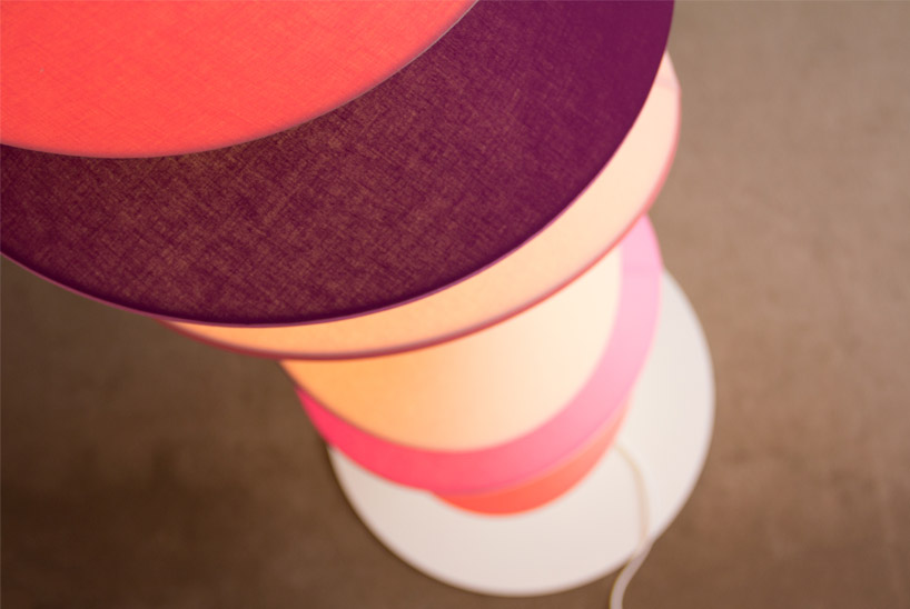 shadevolume stacks rotating and colorful totems of light across london