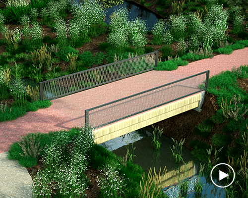 TU eindhoven's 3D-printed concrete bicycle bridge first of its kind