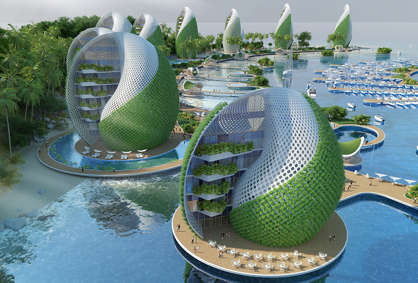 vincent callebaut proposes nautilus eco-resort for the philippines