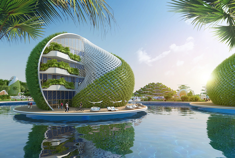 vincent callebaut proposes nautilus eco-resort for the philippines