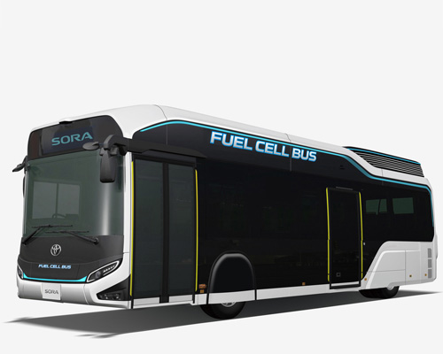 toyota's sora electric bus concept explores future of fuel cell technology