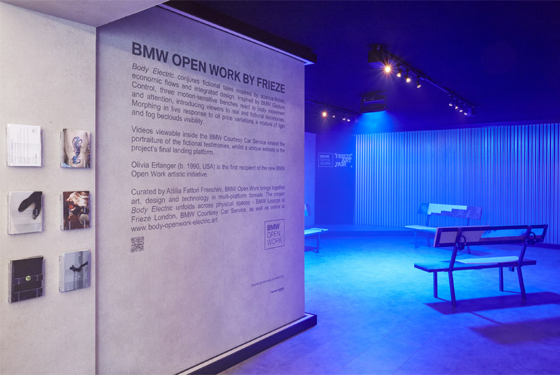 BMW open work debuts with immersive installation at frieze london 2017