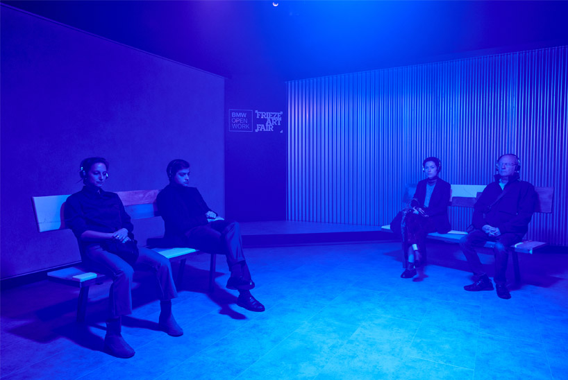 BMW open work debuts with immersive installation at frieze london 2017