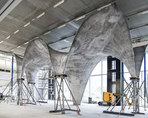 ETH zürich crafts ultra-thin curved concrete roof