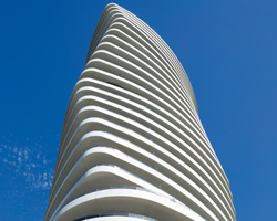 patel taylor's lombard wharf residential tower in london twists upwards with delightful ease