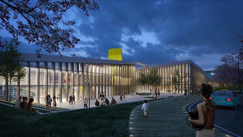 MVRDV plans landscape of buildings topped with green roofs for zhangjiang future park