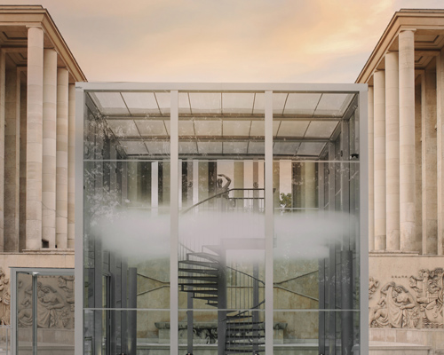 maison cartier combines scent with climate engineering for 'OSNI' installation in paris