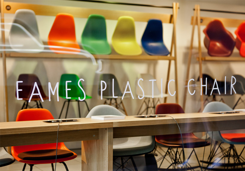 Vitra Pop Up Stores Celebrate Versatility Of Eames Plastic Chairs