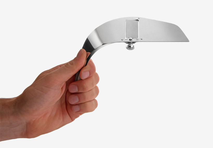 ben van berkel UNStudio designs alessi alba truffle slicer as