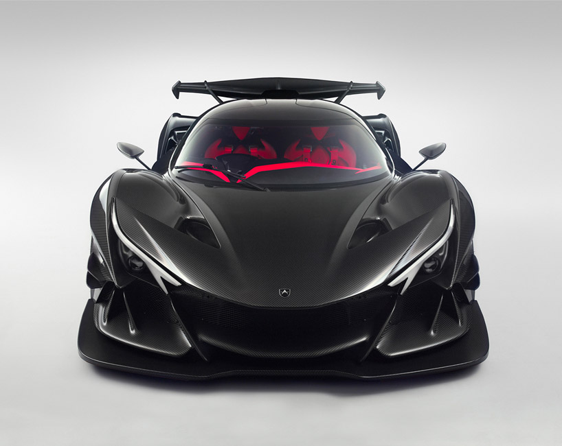 dramatically sculpted apollo intensa emozione hypercar produces 769bhp