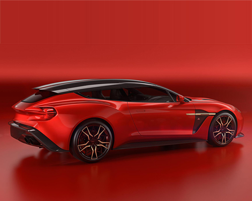 aston martin stretches its supercar to create the vanquish zagato shooting brake