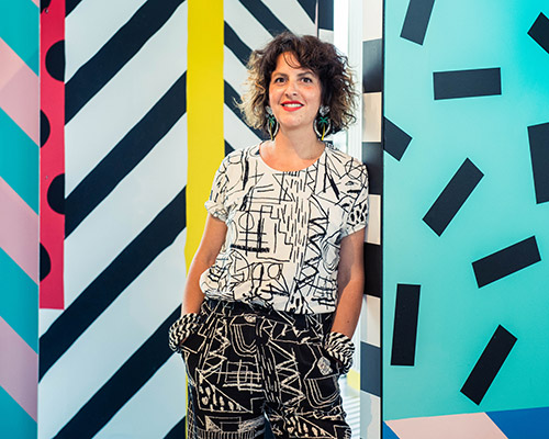 camille walala interview: the london-based artist whipping colors into shape