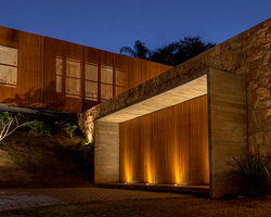 mf+arquitetos slots 'casa das pedras' into the mountainous terrain of minas gerais, brazil