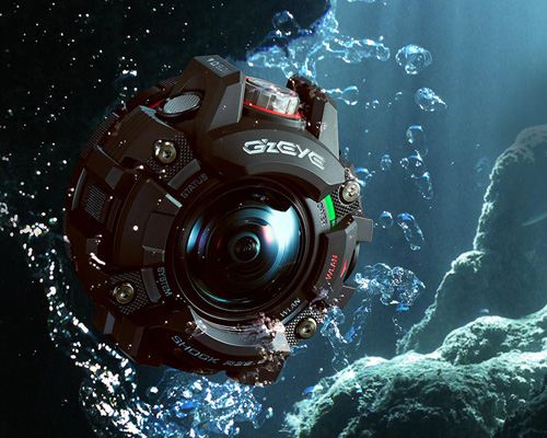 casio GZE 1 fuses an action camera with a G-shock