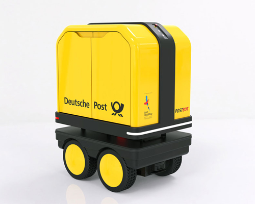 deutsche post begins testing PostBOT, the robotic mailman