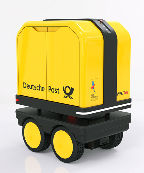 deutsche post begins testing PostBOT, the robotic mailman