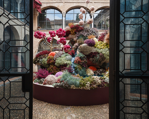'flora' festival sees botanical artists from around the world transform spanish courtyards