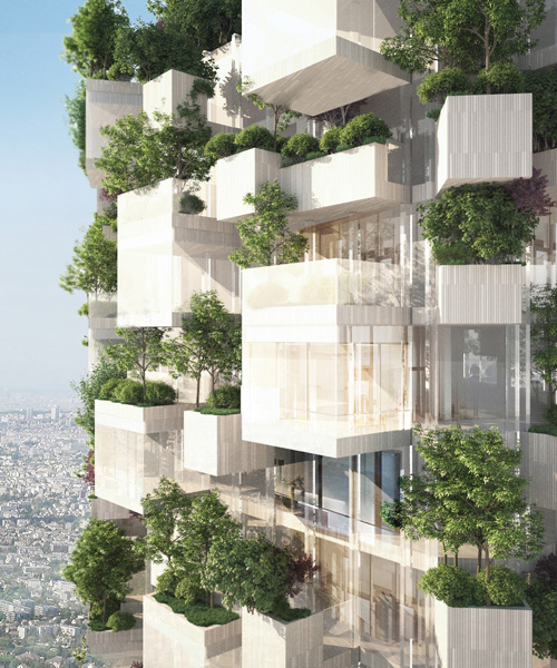 stefano boeri stacks vertical forest to offer panoramic views of paris