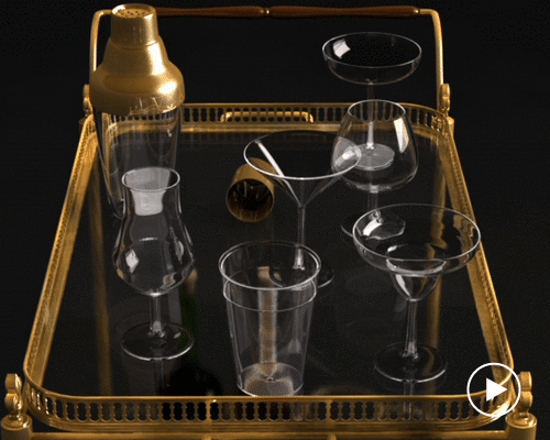 geoffrey mann animates a jazz conversation using undulating soundwaves