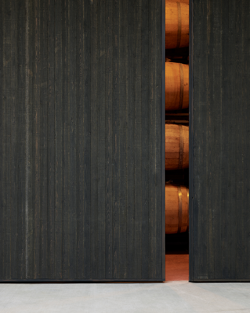 seattle-based firm, goCstudio, embraces natural landscape in the design for a local winery