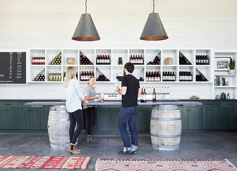 seattle-based firm, goCstudio, embraces natural landscape in the design for a local winery