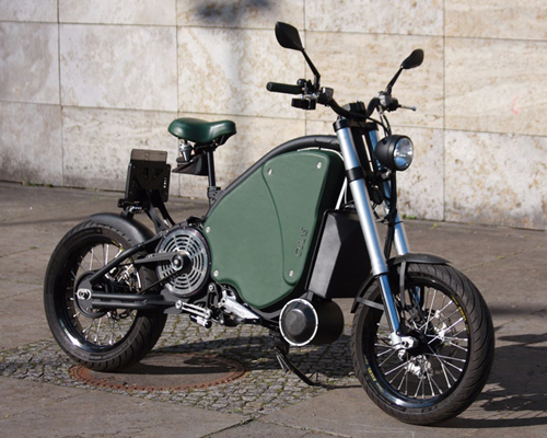 the gulas PI1S is a pedal electric motorcycle with 200 km battery range